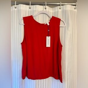 Pop Sugar Button Back Tank - NWT